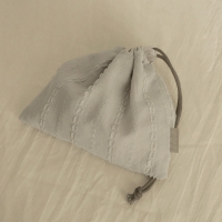 Drawstring Pouch - Gray