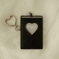 Heart Passcase - Black