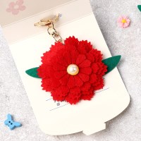아트랄라 마음가득 카네이션키링 만들기 가정의달 DIY 선물 4겹 펠트