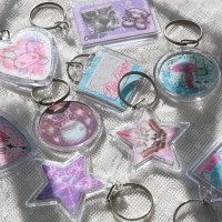 Pipe Dream Acrylic Keyring