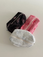 nuee ribbon terry pouch (2 colors)