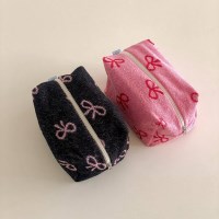 nuee ribbon terry pouch (2 colors)