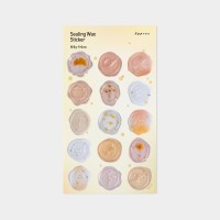 실링왁스 스티커 밀키 옐로우