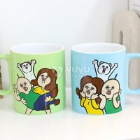 빵빵이의일상 좋은날 커플 머그컵 2P C01896