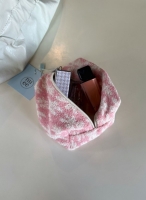 nuee flower mini terry pouch (3 colors)