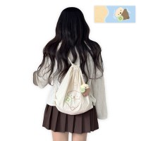[후카후카스튜디오] 메론빵을 좋아하는 아기해달 스트링백팩