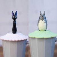토토로 지지 실리콘 컵 커버 일본 지브리 캐릭터