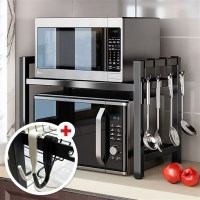 레인지대 전자렌지 수납장 다이 받침대 2단 높이조절