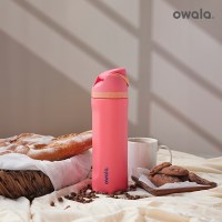 오왈라 프리십 인슐레이티드 텀블러 24oz 하이퍼플라밍고