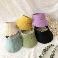 아동 칼라 면 썬캡 모자 썬햇 여름 모자