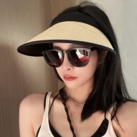 라탄선캡  3종 여성 여름 벙거지 챙넓은 밀짚모자 사파리모자