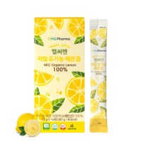 CMG제약 헬씨엔 리얼 유기농 레몬즙 20g x 14포