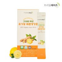 트리밀데이즈 그대로 짜낸 유기농 레몬생강즙 15g x 15포