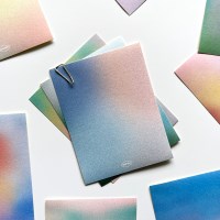 그라데이션 스티커 메모지 팩