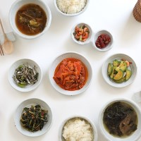 곱게 빚은 은유 낮은 원형 2인 세트 9p