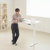 에이픽스 듀얼 모터 전동 높이조절 스탠딩 모션데스크 MD303D 1400