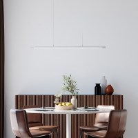 플룻 LED 30W 식탁 조명 펜던트 등 주백색