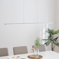 플룻 LED 40W 식탁 조명 펜던트 등 주백색