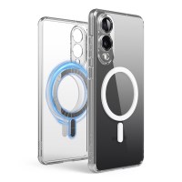 엘라고 갤럭시 S25 엣지 맥세이프 슬림 풀커버 투명 케이스