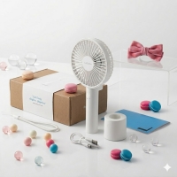 BLDC 빅팬 자동회전 휴대용 손 선풍기