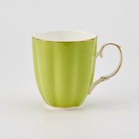 티로직 펌킨 골드림 머그컵 라임 300ml 도자기 찻잔 커피잔