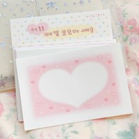 [하트쉽] 하트퐁퐁 배경 모조지 세트