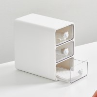 3단 서랍형 소품정리함 책상 정리함 데스크 수납함