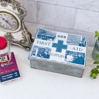 빈티지 철제 SOS 구급박스