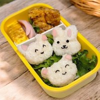설렘하우스 큐트미 토끼 곰 고양이 주먹밥틀 도시락꾸미기 모양틀 김