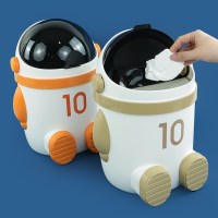 [핑크풋]우주로봇휴지통8리터