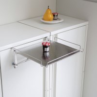 스텐 접이식 주방 선반 걸이형 미니 보조 조리대