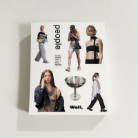 [오블러뮤] 힙 피플 오브제 스티커 4장 1세트