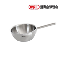한일스텐레스 스플릿 통5중 스텐레스 IH 인덕션용 궁중팬 20cm