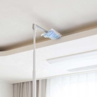 길이조절 롱핸들 더스트 브러시 일회용 먼지털이