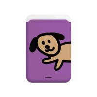 동물친구들 3장수납 M맥세이프 카드슬롯 카드수납 귀여운 강아지