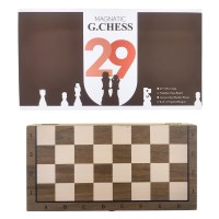 가야체스 마그네틱 G체스 29cm / 접이식 자석 원목체스