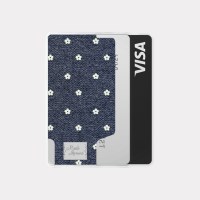 denim bloom 디자인 [맥세이프 카드지갑]