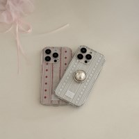 sweet ribbon stripe 디자인 [클리어 폰케이스]