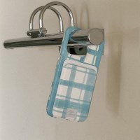 bright check bloom 디자인 [맥세이프 카드슬롯]