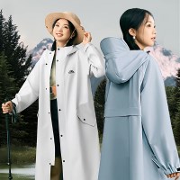 레인코트 우비 판초 우의 비옷 고급 캠핑 등산 여행 성인 공용 빅사