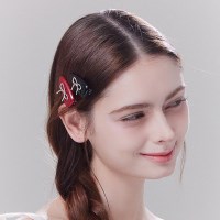 charming ribbon hair pin (2colors)