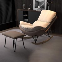 1인용 흔들쇼파 리퍼 상품 흔들의자 베이지 E114R