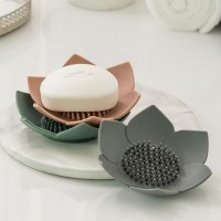 국산 실리콘 감성 비누받침 욕실 비누곽 홀더 거치대 꽃