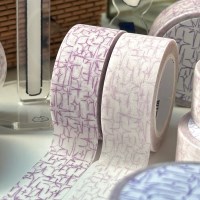 Glitter masking tape - Purple (2종)