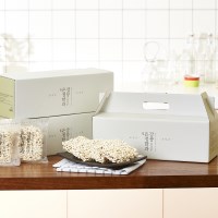 강릉은정한과 찹쌀/통밥유과 낱개포장 600g (수제전통과자 옛날과자)