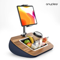 애니클리어 다용도 수납형 쿠션 배드테이블 태블릿 거치대 CD-3
