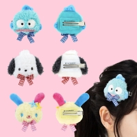 산리오 인형 앞머리 옆머리 집게 머리핀 헤어핀 3종
