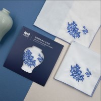 청화백자 손수건