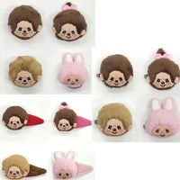 몬치치 페이스 헤어 클립 고무 똑딱핀 머리핀 밴드 모음