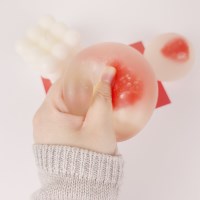 아인스토어 말랑말랑 딸기 모찌 찹쌀떡 스퀴시 스트레스볼